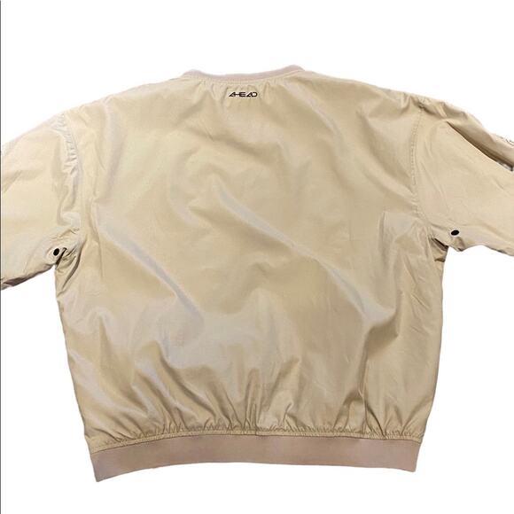 Head Golf Apparel Mens XXL King & Bear Course Golfers Windshirt in Khaki - Picture 3 of 12